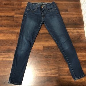 American Eagle Dark Wash Skinny Jeggings